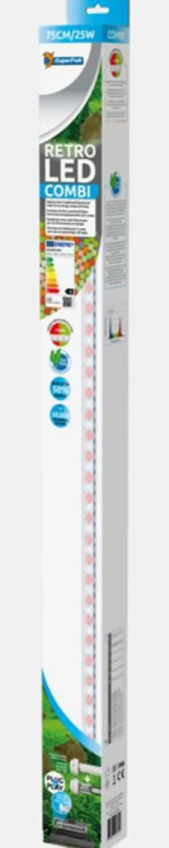 SUPERFISH Eclairage aquarium kitRetro LED combi 75 cm remplacement T5 & T Aquadistri - 25 W