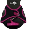 BOBBY Ensemble sellerie pour chat coloris fuchsia pack harnais et laisse Safe - Taille XS