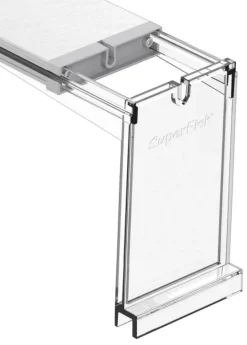 SUPERFISH Extensions verticales pour éclairage LED Scaper coloris transparent - x 2