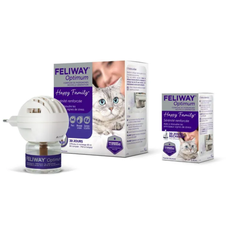 FELIWAY Optimum diffuseur pour chat + flacon de 48 ml