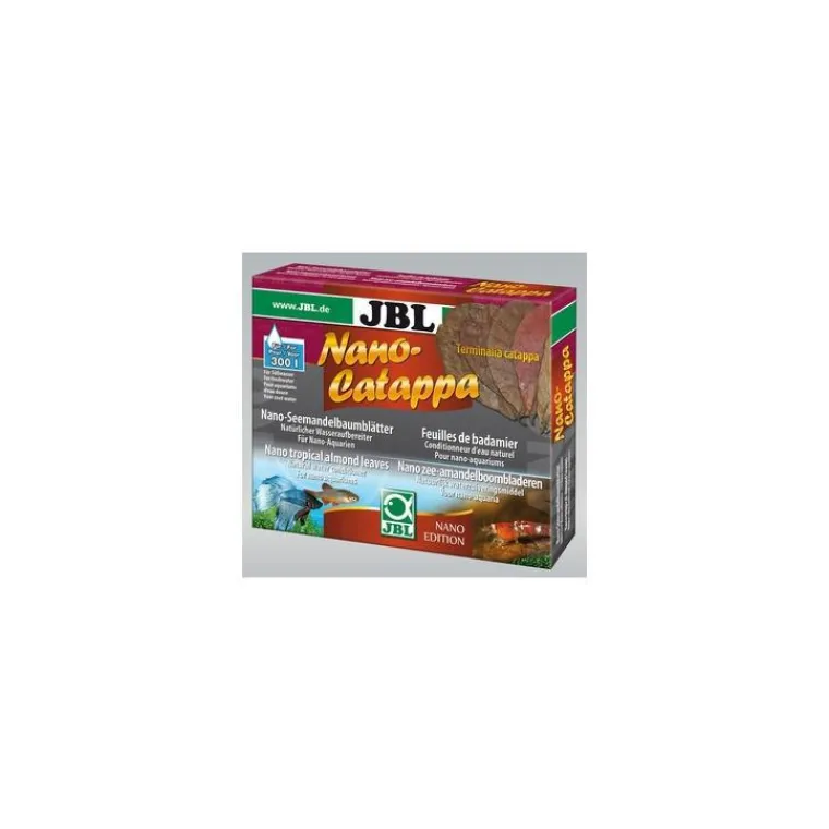 JBL Feuilles de badamier Nano Catappa, x10, pour aquarium -