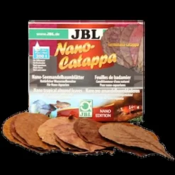 JBL Feuilles de badamier Nano Catappa, x10, pour aquarium -
