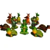 TYROL Figurine animale pour aquarium 8x5x7 cm