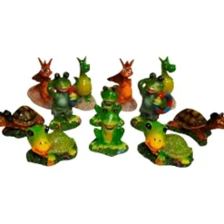TYROL Figurine animale pour aquarium 8x5x7 cm