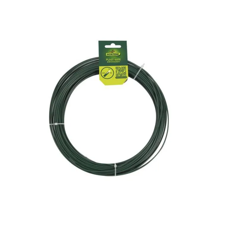 NORTENE Fil de tension en métal plastifié, 25 m X Ø 3 mm