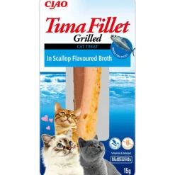 CHURU Filet de thon saveur pétoncle pour chat Inaba - 15 g