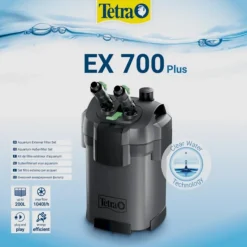BLUE CORAL Filtre aquarium jusqu'à 200L - TETRA modèle EX 700 PLUS
