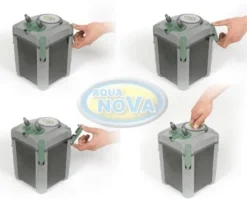 BLUE CORAL Filtre aquarium jusqu'à 200L - AQUA NOVA NCF-800