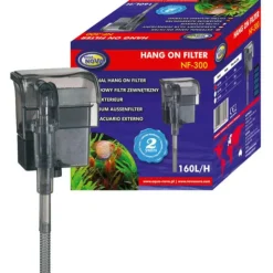 BLUE CORAL Filtre cascade aquarium AQUA NOVA NF-300 - jusqu'à 60L