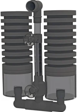 SUPERFISH Filtre exhausteur à air double pour petit aquarium ou bac d'élevage coloris noir