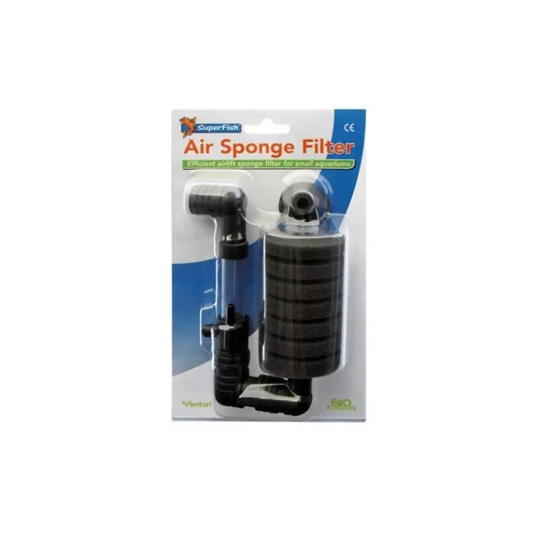 AQUADISTRIB Filtre exhausteur à air noir pour aquarium Aquadistri - 0-50 L