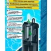 BLUE CORAL Filtre interne aquarium pour 200L, efficacité supérieure - TETRA IN 1000 Plus