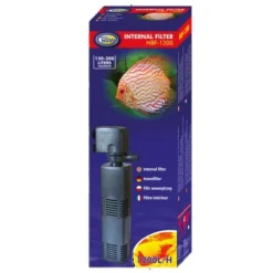 BLUE CORAL Filtre interne pour aquarium jusqu'à 200L, AQUA NOVA, NBF-1200