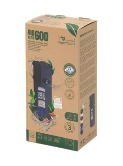 AQUATLANTIS Filtre interne pour aquarium jusqu'à 150 litres Bio Filter 600 coloris noir