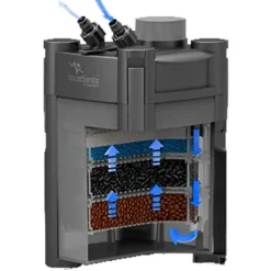 AQUATLANTIS Filtre pour aquarium efficace jusqu'à 200L - Cleansys Pro 730