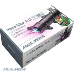 BLUE CORAL Filtre UV aquarium, efficacité maximale, AQUA MEDIC Helix Max 2.0 - 18W