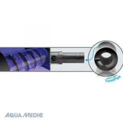 BLUE CORAL Filtre UV aquarium, efficacité améliorée, AQUA MEDIC Helix Max 2.0 - 11W
