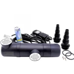 BLUE CORAL Filtre UV pour aquarium et bassin 5 watts - anti-algues, UBBINK AlgClear UVC FC4500