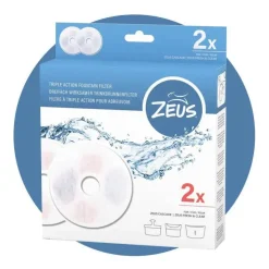 ZEUS Filtres triple action fontaine à eau pour chien - x 2