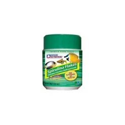 AS AQUA Flocons à la spiruline pour poissons - pot de 34g