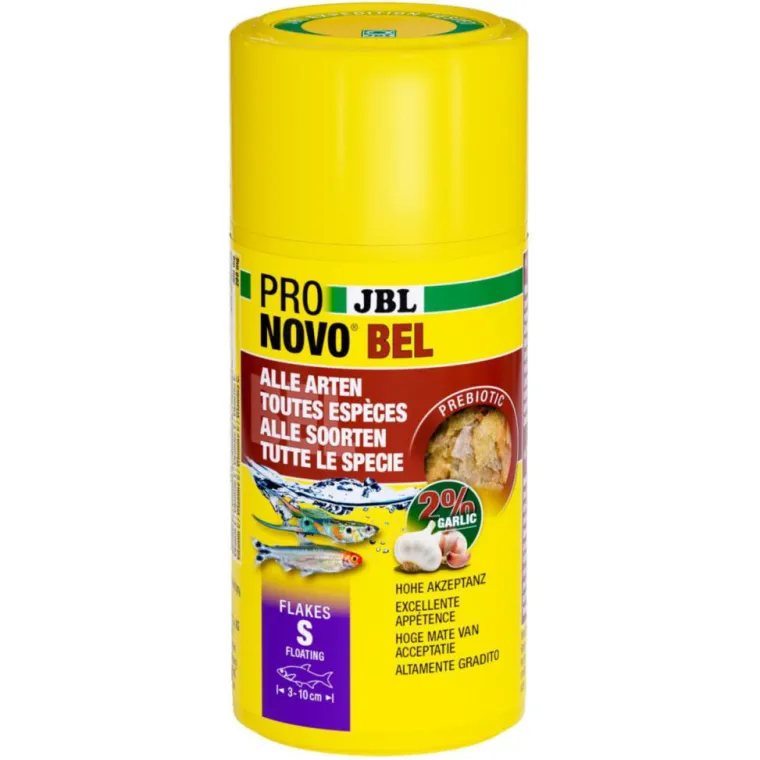 JBL Flocons pour poissons d'aquarium Pronovo Bel Flakes S - 100 ml