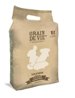 GRAIN DE VIE Foin premium pour petits mammifères - 25 L