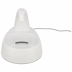 TRIXIE Fontaine à eau blanche pour chat Curved Stream - 2,5 L