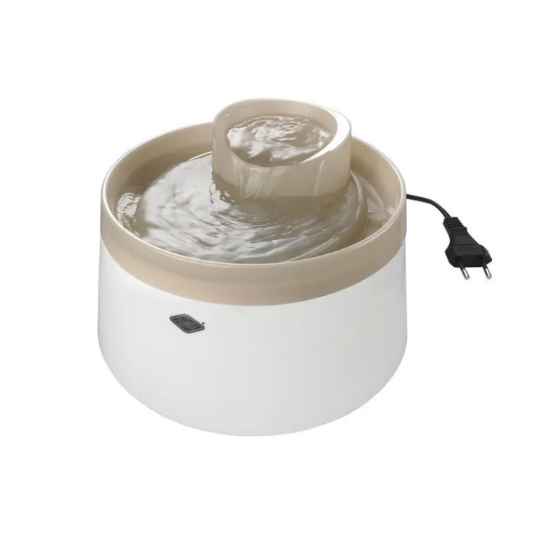 EBI Fontaine à eau Cascade beige - 1,5 L