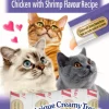 CHURU Friandise à lécher pour chat Inaba poulet/crevette 14 g - les 4 pièces