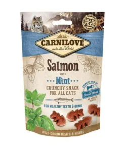 CARNILOVE Friandise pour chat snack croquant au saumon - 50 g