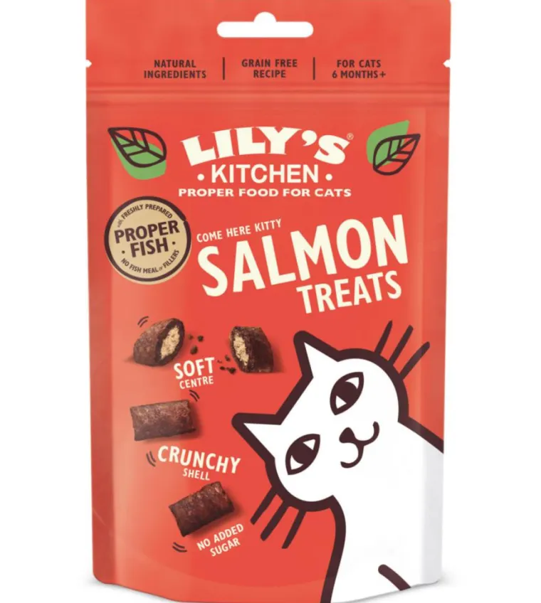 LILY'S KITCHEN Friandises pour chat au saumon Lily’s Kitchen - 60 g