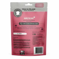 MARLY & DAN Friandises pour chat Freeze dried peau pelage - 40g