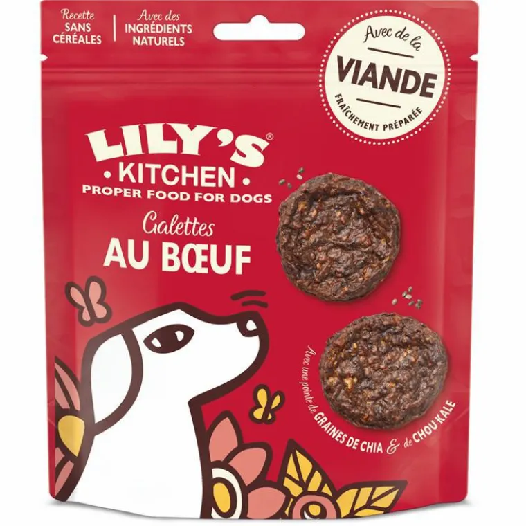 LILY'S KITCHEN Galettes au bœuf friandises pour chien Lily’s Kitchen - 70 g