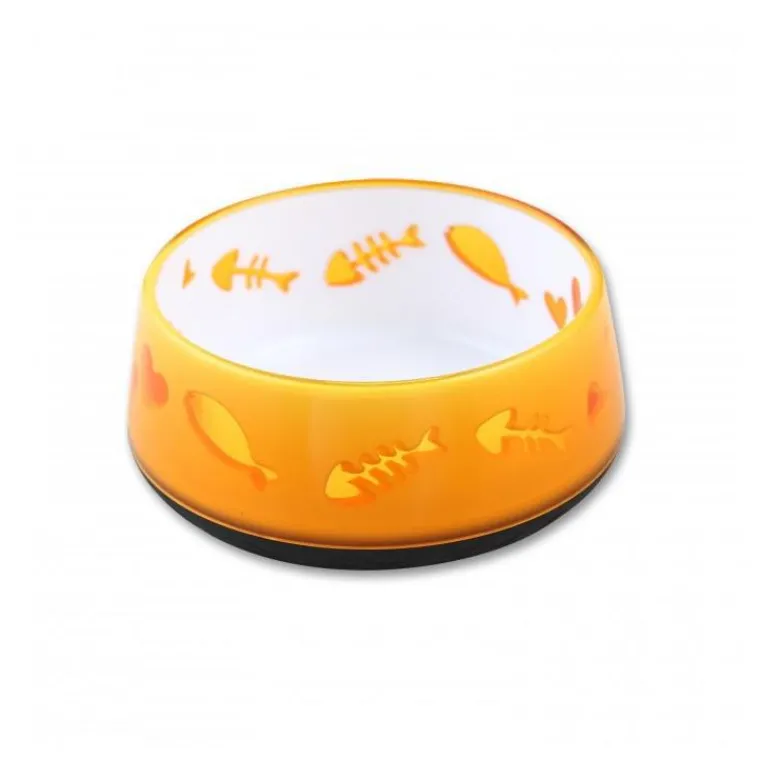 ALL FOR PAWS Gamelle pour chat orange - 300 ml