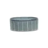 SCRUFFS Gamelle pour chien en grès coloris gris avec rayures Reactive Glaze - 13 x 13 x 5 cm