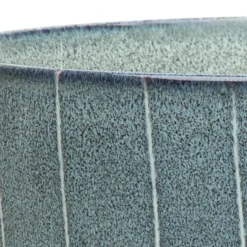 SCRUFFS Gamelle pour chien en grès coloris gris avec rayures Reactive Glaze - 13 x 13 x 5 cm