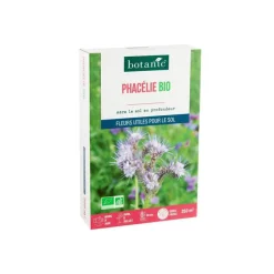 BOTANIC® Graines de Phacélie bio - graines à semer (250 m²)