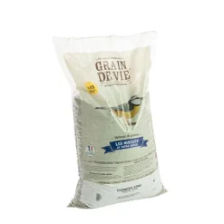 GRAIN DE VIE Graines de tournesol striées pour oiseaux - 12 kg