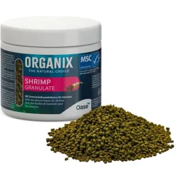BLUE CORAL Granulés pour crevettes omnivores, naturelles, OASE AQUARIUM - Shrimp Granulate - 175ml