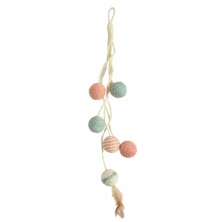 BOBBY Griffoir pour chat coloris rose Bille - 55 x 8 cm