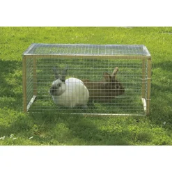 NORTENE Grillage Fensanet Maille 0,64x0,64 cm Fer galvanisé Gris L5 m x H100 cm