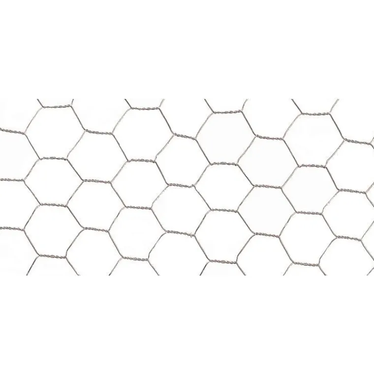 NORTENE Grillage Galvanex maille hexagonale 1,3 cm Métal galvanisé Gris L5 m x H50 cm