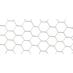 NORTENE Grillage Galvanex maille hexagonale 1,9 cm Métal galvanisé Gris L5 m x H50 cm