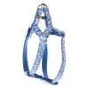 MARTIN SELLIER Harnais baudrier Pois pour chien coloris bleu - S