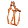 MARTIN SELLIER Harnais baudrier Pois pour chien coloris orange - S