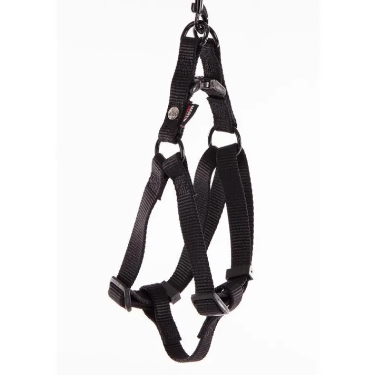 MARTIN SELLIER Harnais baudrier réglable noir pour chien - 1,6x35/50 cm