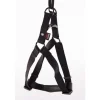 MARTIN SELLIER Harnais baudrier réglable noir pour chien - 2,5x70/90 cm