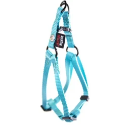 MARTIN SELLIER Harnais baudrier réglable turquoise pour chien - 1x25/35 cm