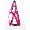 MARTIN SELLIER Harnais baudrier réglable rose pour chien - 2x50/70 cm