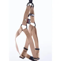 MARTIN SELLIER Harnais baudrier réglable beige pour chien - 4x90/110 cm